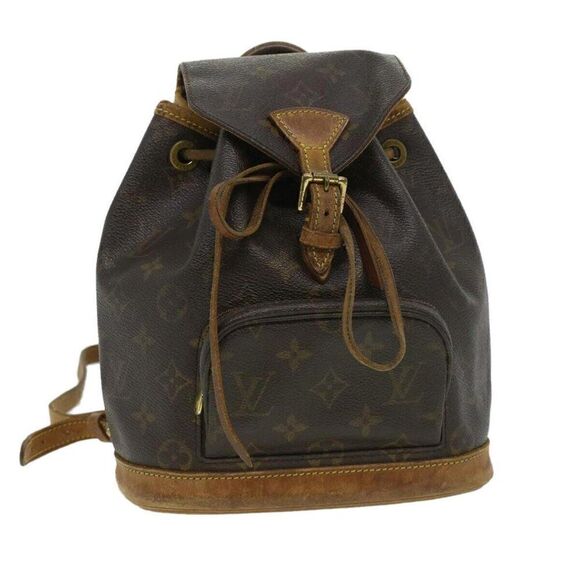 LOUIS VUITTON Monogram Montsouris PM Backpack - Picture 1 of 12